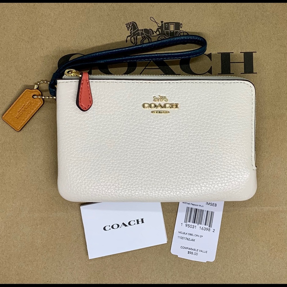 Coach Colorblock Wristlet